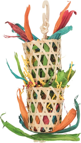 Trixie Vogel Natuurspeelgoed Aan Sisalkoord Palmblad / Maïslies